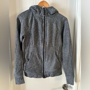 Scuba Lulu Zip Hoodie- Black and Gray Size 8 Women’s
